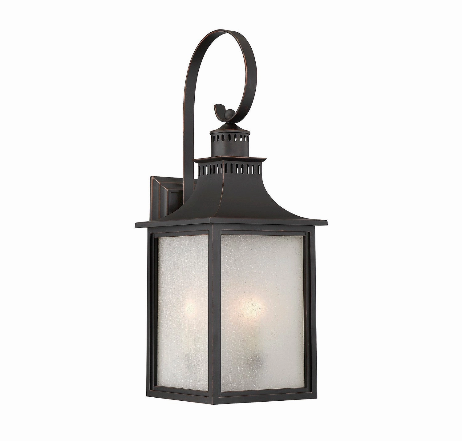 Monte Grande Four Light Outdoor Wall Lantern English Bronze