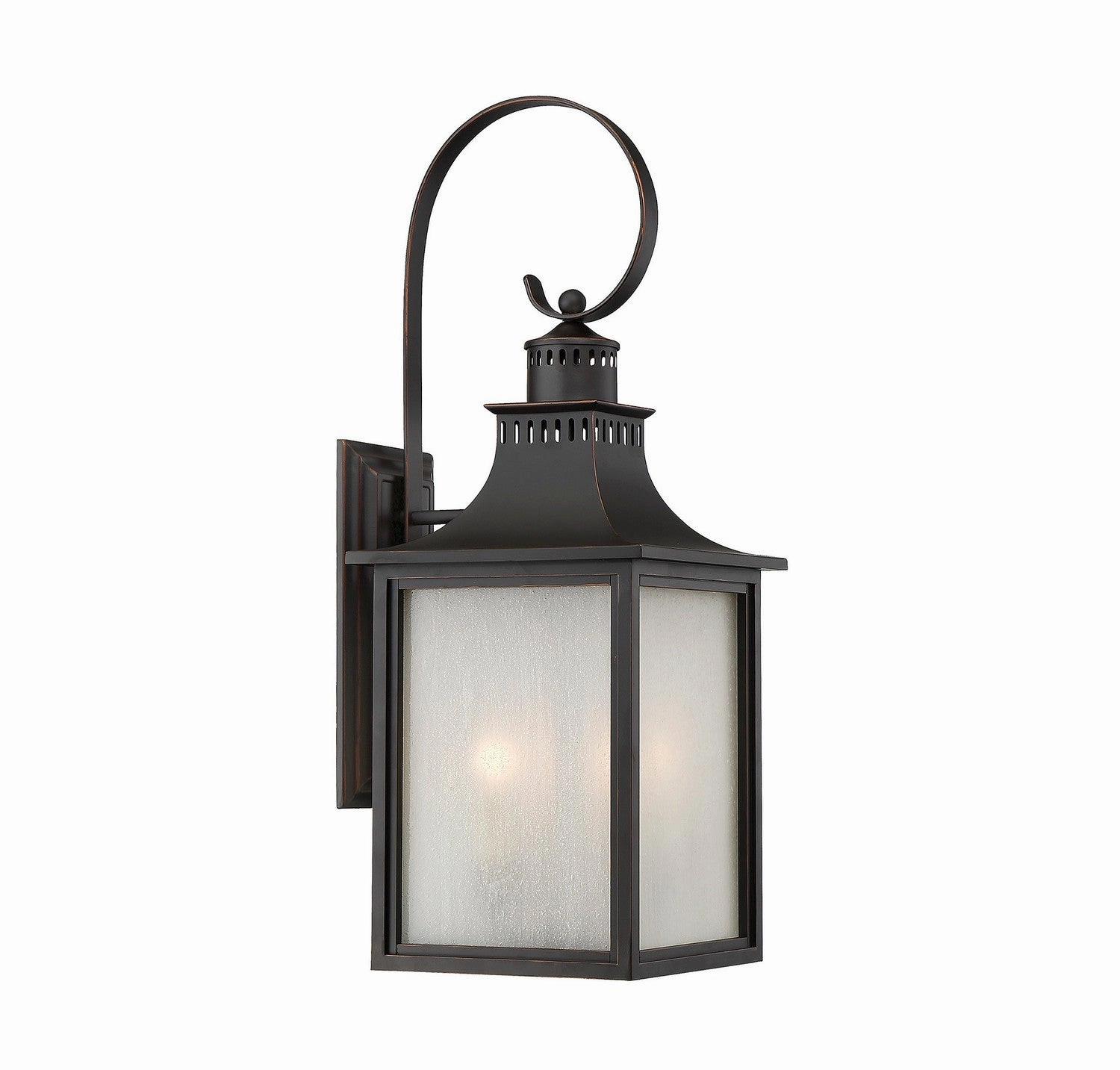 Monte Grande Four Light Outdoor Wall Lantern English Bronze