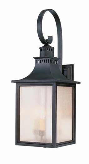 Monte Grande Three Light Wall Lantern SlateOutdoor wall sconces with motion sensor