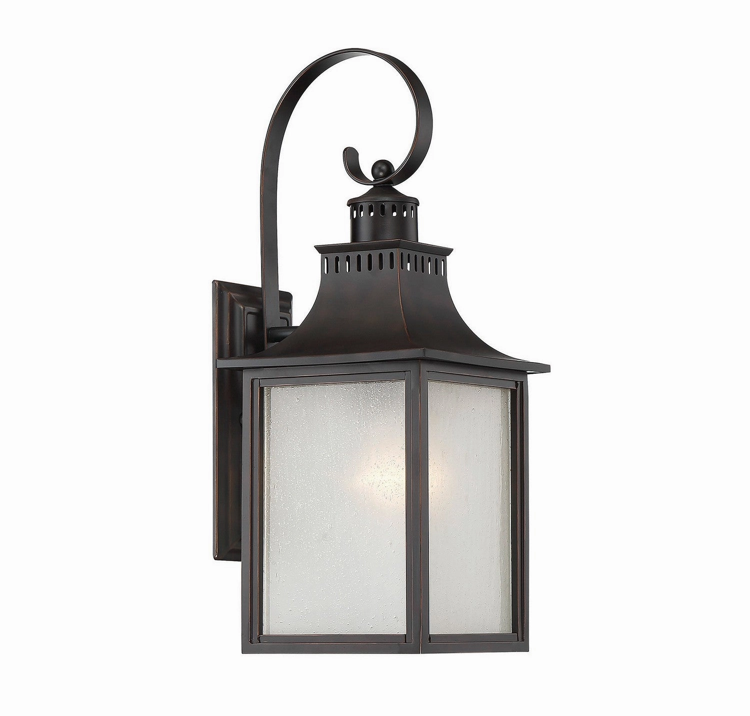 Monte Grande Three Light Wall Lantern Slate