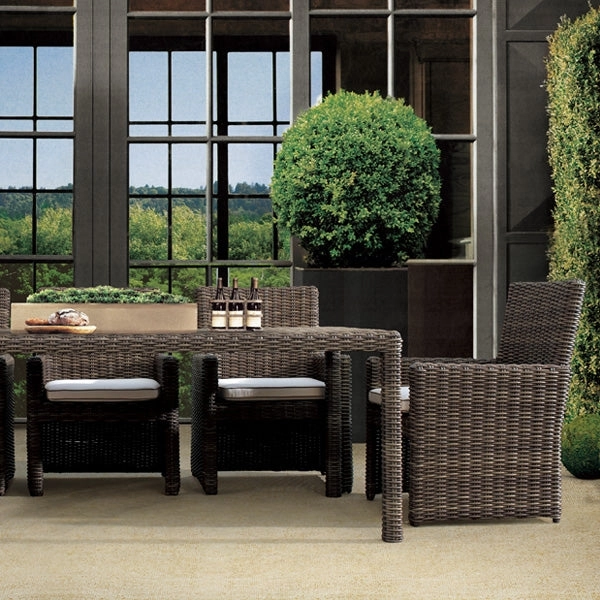 Montecito Wicker Armless Dining Chair