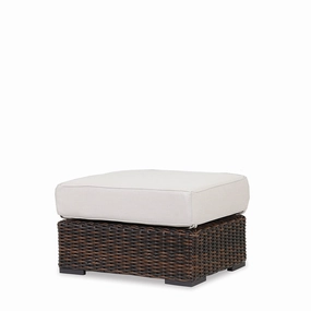 Montecito Wicker Ottomanoutdoor ottoman footstool