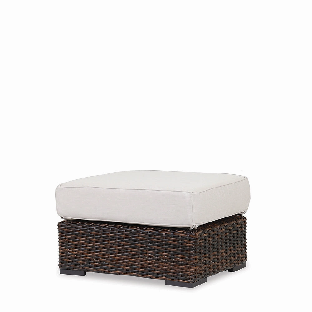 Montecito Wicker Ottomanoutdoor ottoman footstool