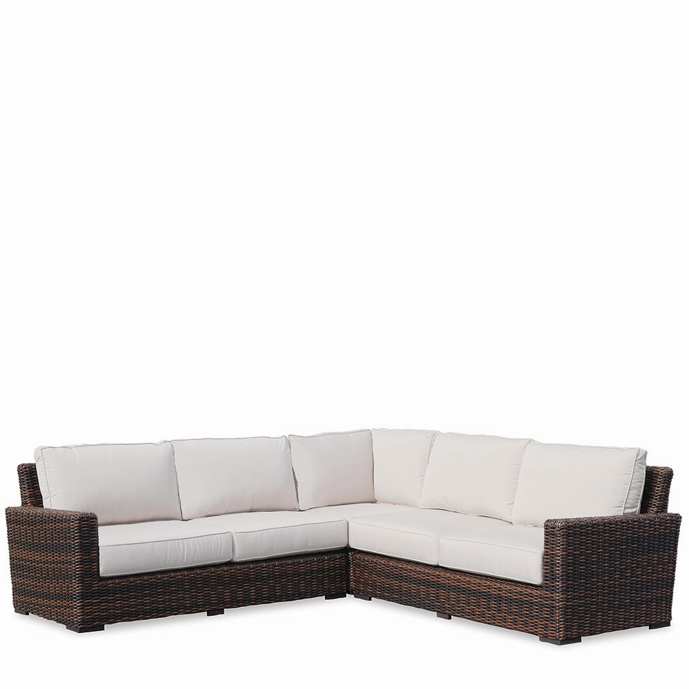 Montecito Wicker Sectional Sofaoutdoor chair for garden and patio