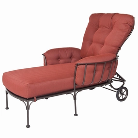 Monterra Chaise Loungerust-proof wrought iron garden set