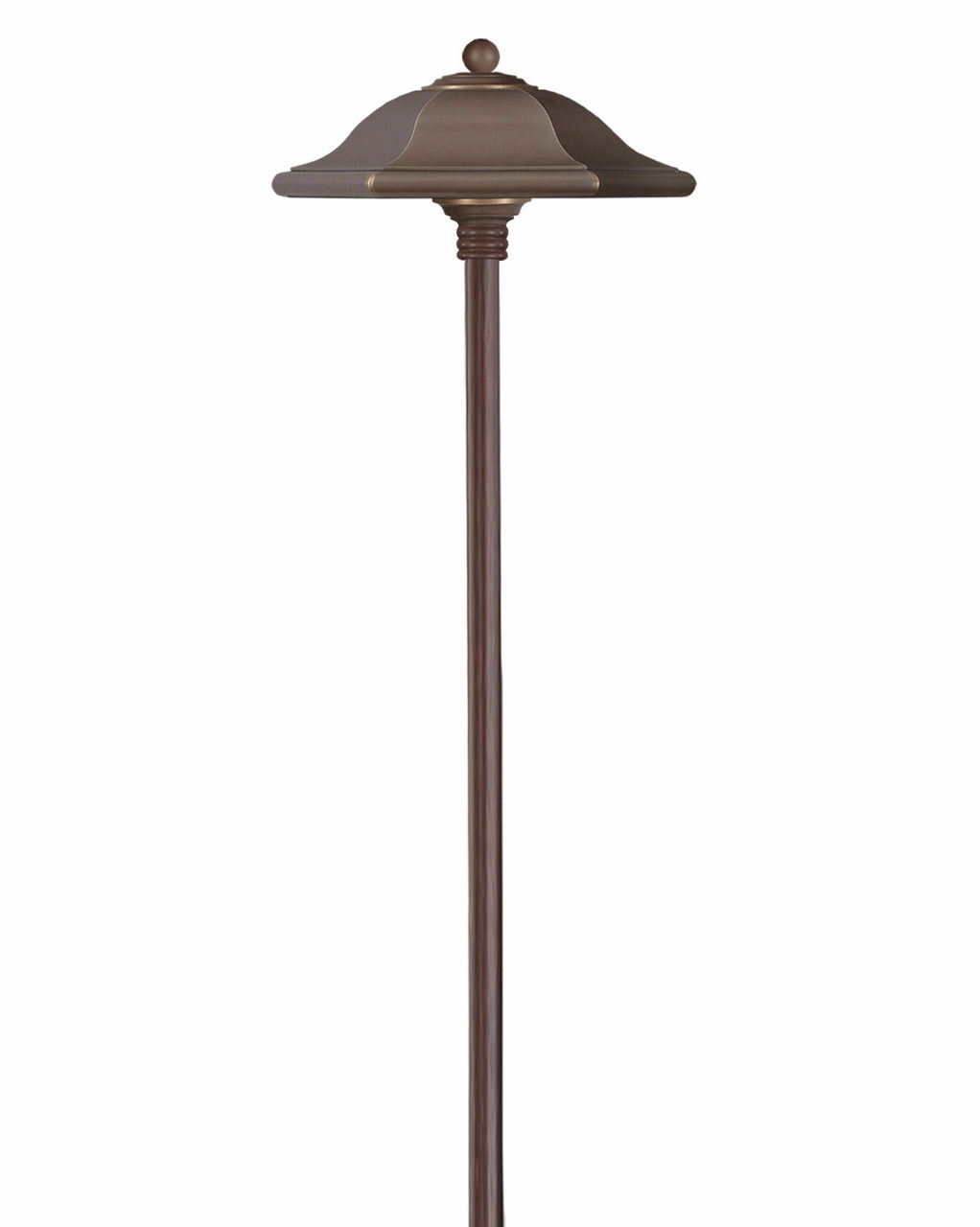 Monticello LED Path Light Copper BronzeDecorative outdoor post lights
