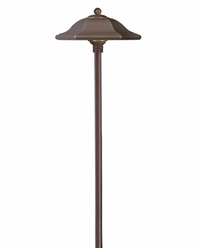 Monticello LED Path Light Copper BronzeDecorative outdoor post lights