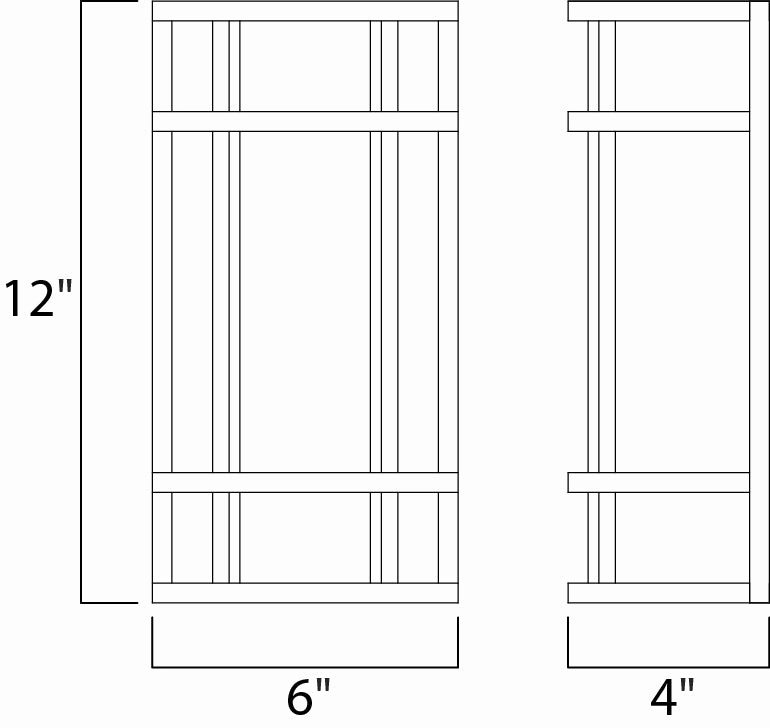 Moon Ray LED Outdoor Wall Sconce Satin Nickel
