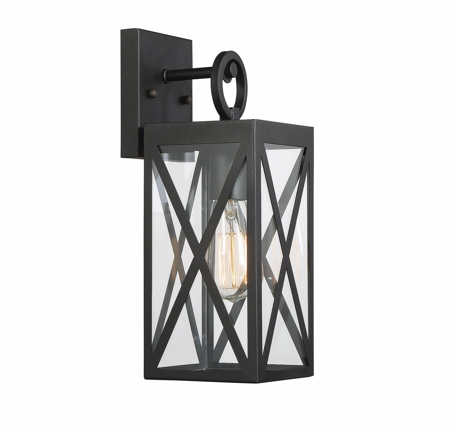 Moutd One Light Outdoor Wall Sconce BlackOutdoor wall sconces with motion sensor