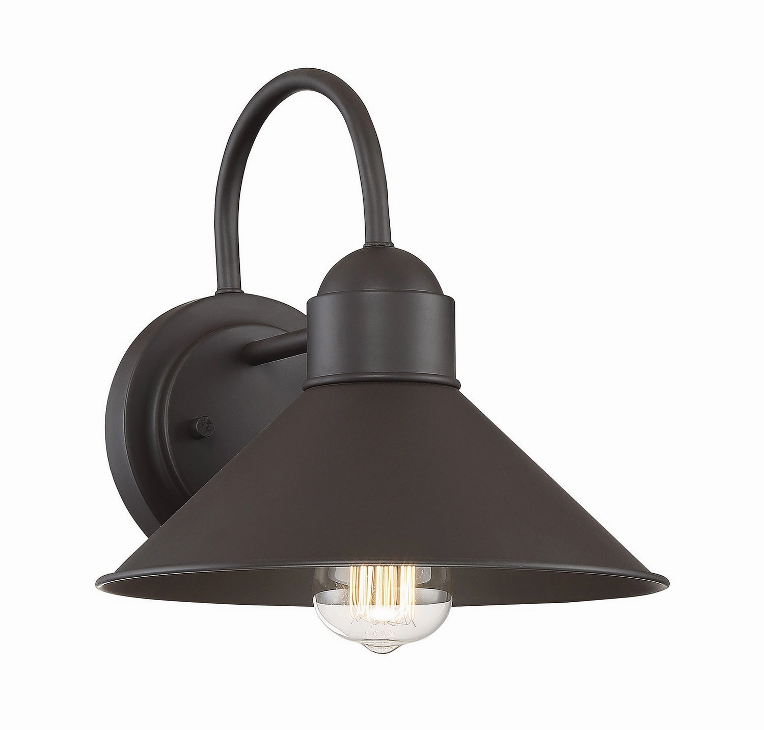 Moutd One Light Outdoor Wall Sconce Oil Rubbed Bronze