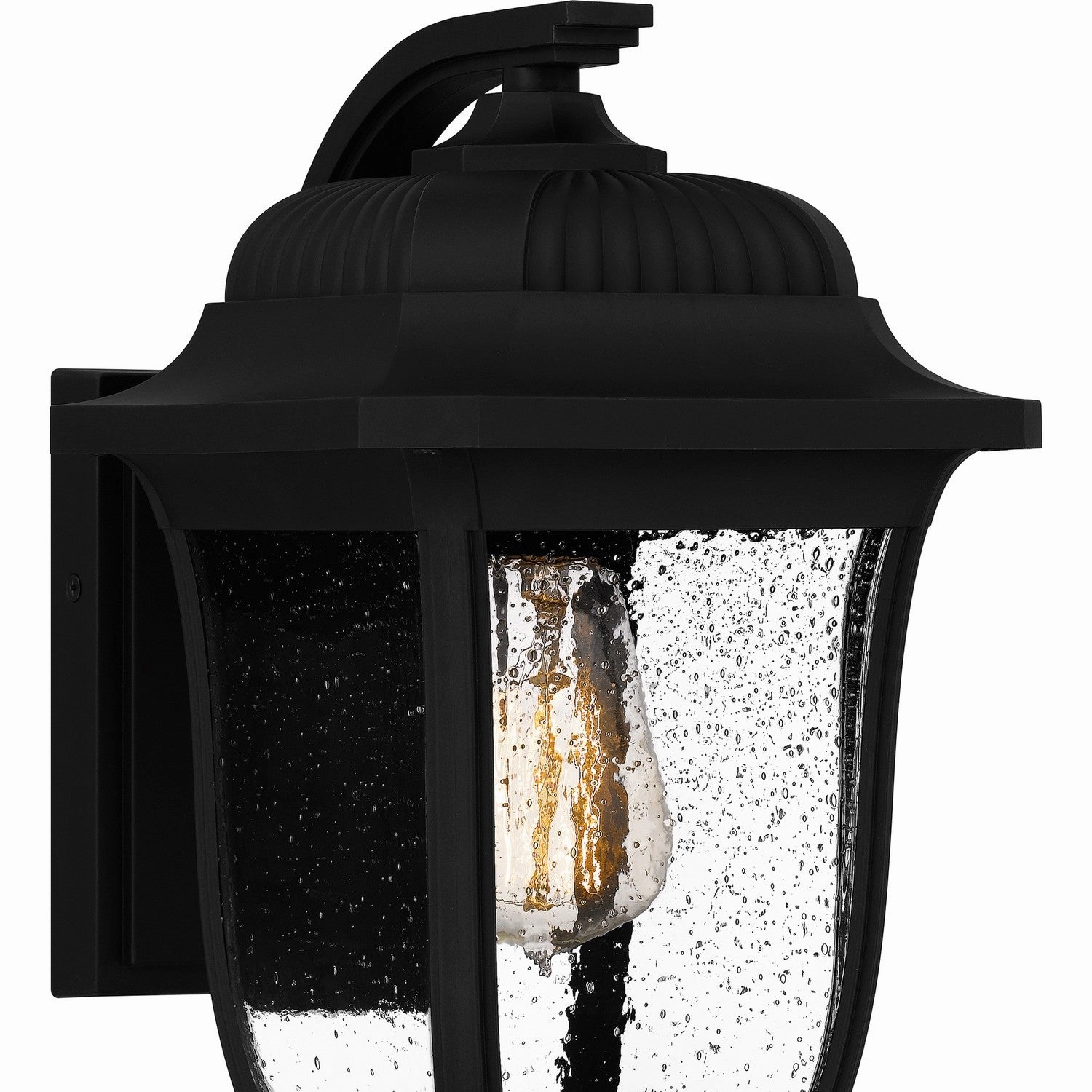 Mulberry One Light Outdoor Wall Mount Matte Black