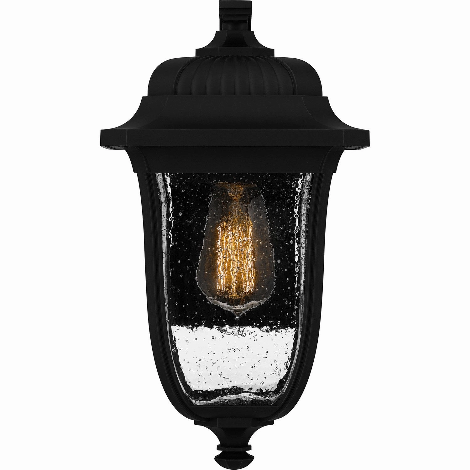 Mulberry One Light Outdoor Wall Mount Matte Black