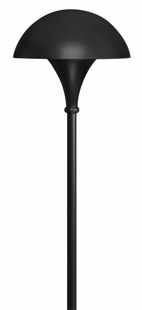 Mushroom LED Landscape BlackDecorative outdoor post lights