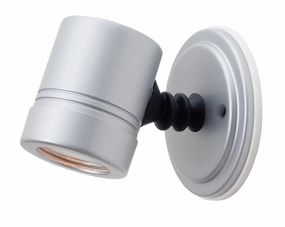 Myra One Light Spotlight SilverColor changing landscape spotlights