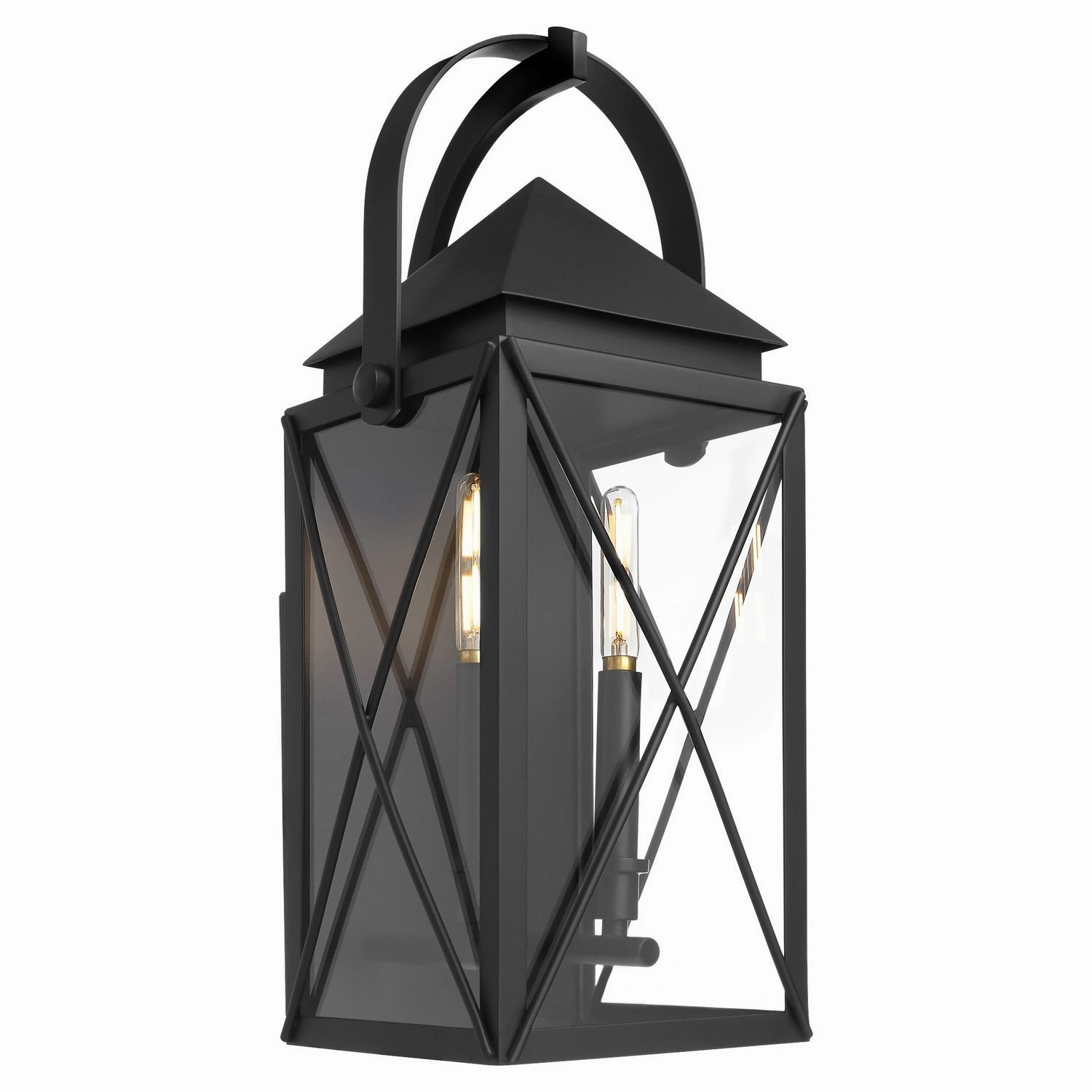 Mystic Two Light Pendant Matte Black