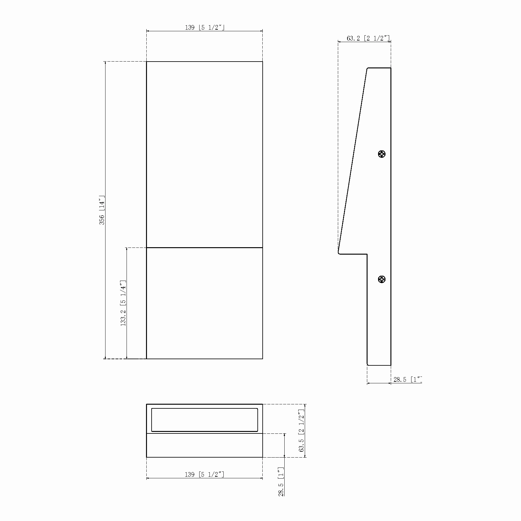 Nanton 14" Outdoor Wall Mount