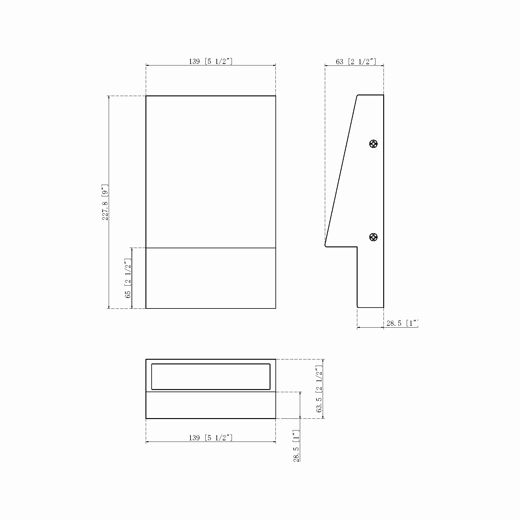 Nanton 9" Outdoor Wall Mount