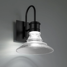 Nantucket LED Outdoor Wall Light BlackOutdoor wall sconces with motion sensor