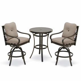 Napili 3 Piece Bar Setaluminum alloy outdoor sofa set