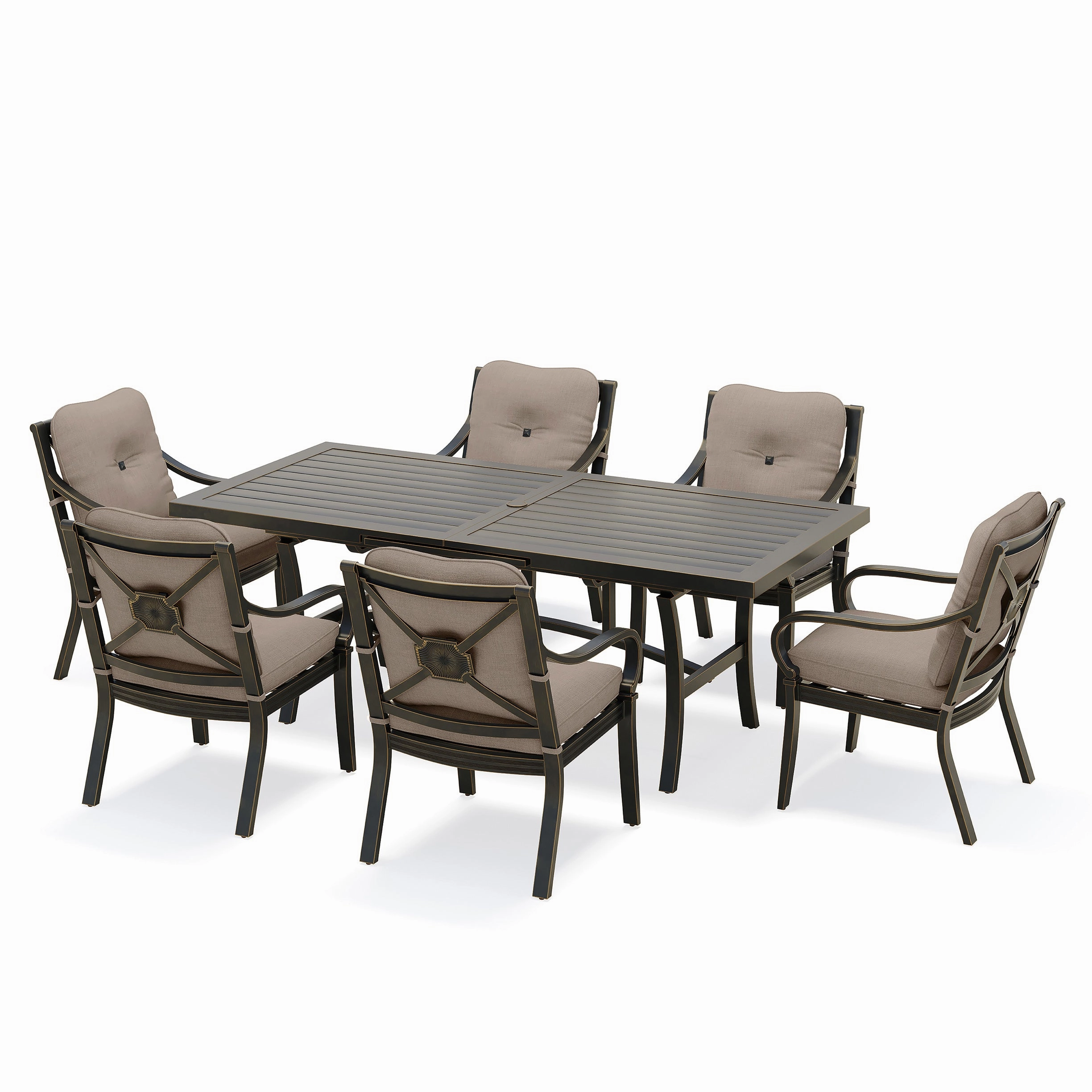 Click Outdoor Dining Chair w/ Armrestsoutdoor patio dining furniture set