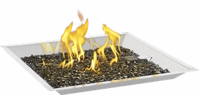 Napoleon 24" Stainless Steel Square Patioflame Fire Pit Burner System GPFS60portable outdoor fire pit with lid