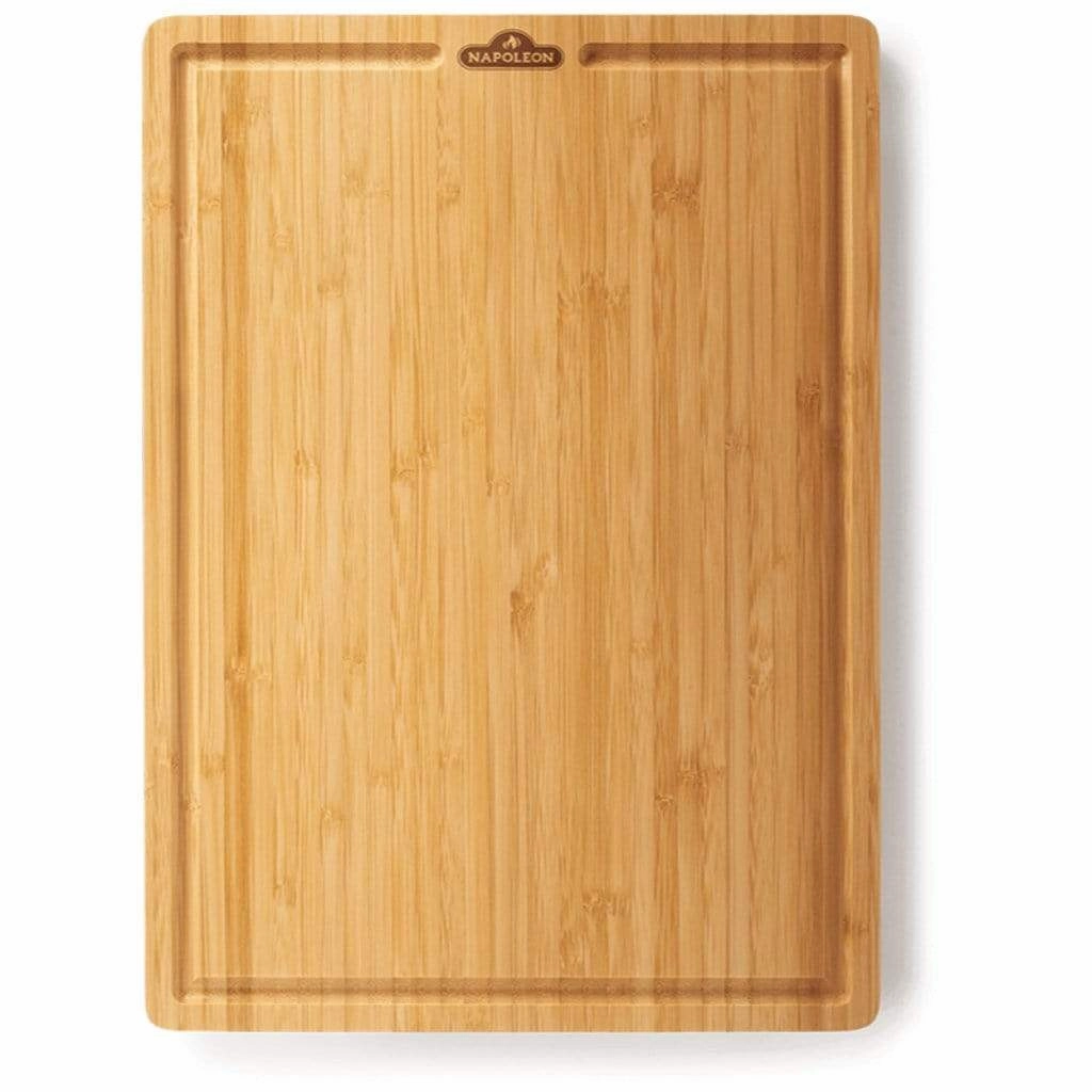Napoleon Bamboo Cutting Board 70113Stainless steel BBQ tool set