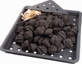 Napoleon Cast Iron Charcoal and Smoker Tray 67732Stainless steel BBQ tool set