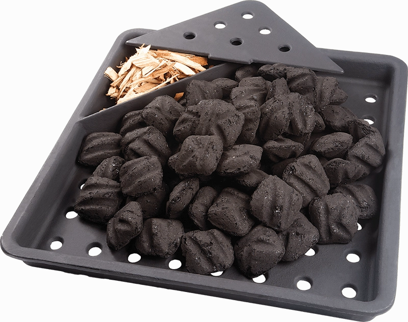 Napoleon Cast Iron Charcoal and Smoker Tray 67732Stainless steel BBQ tool set
