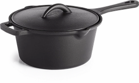 Napoleon Cast Iron Sauce Pan with Lid 56051Stainless steel BBQ tool set