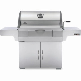 Napoleon Charcoal Professional Freestanding Grill PRO605CSS large capacity charcoal BBQ grills