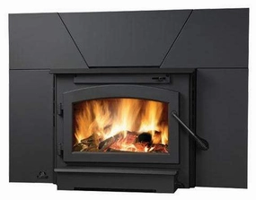Napoleon Economizer Wood Fireplace Insert EPI22-1stone-look outdoor patio fireplace