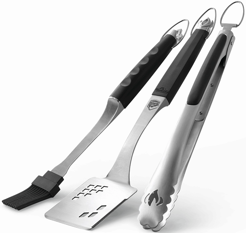 Napoleon Executive 3 Piece Tool Set 70036Stainless steel BBQ tool set