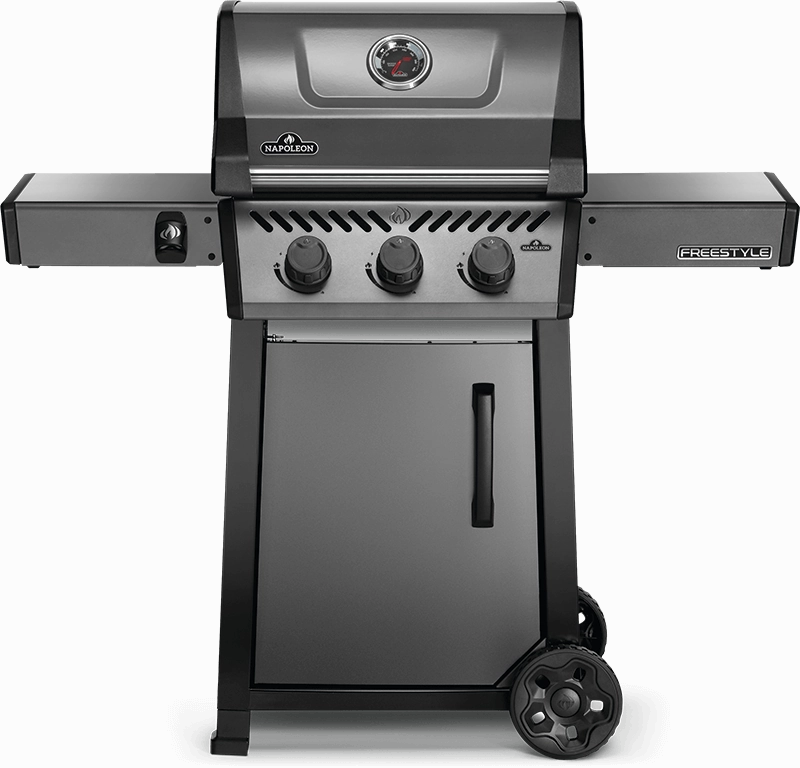 Napoleon Freestyle 365 Graphite Gray Freestanding Gas Grill F365D professional outdoor BBQ grill set