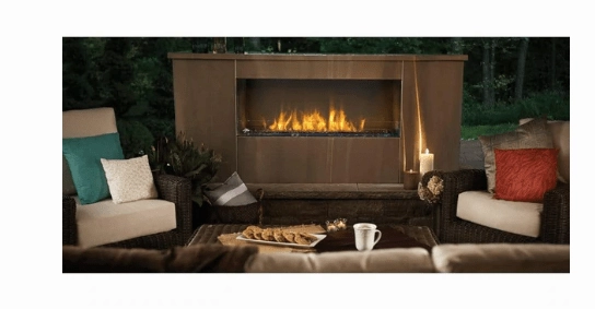 Napoleon Galaxy 48 Single Sided Outdoor Gas Fireplace GSS48E