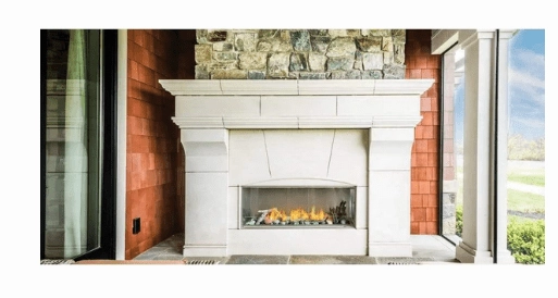 Napoleon Galaxy 48 Single Sided Outdoor Gas Fireplace GSS48E