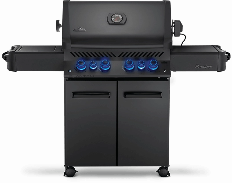 Napoleon Phantom Prestige 500 RSIB with Infrared Side and Rear Burners Gas Grill large capacity charcoal BBQ grills