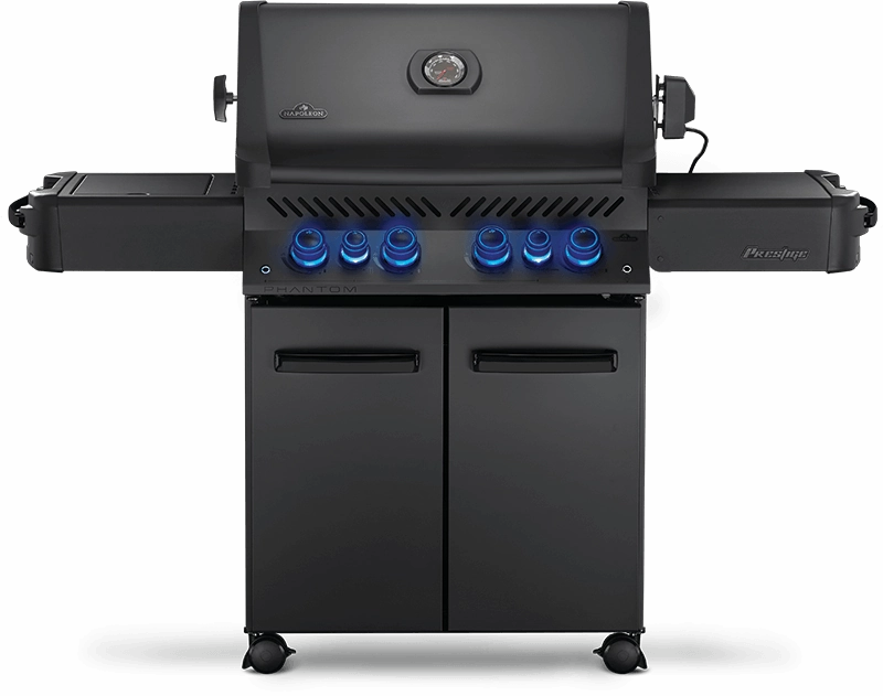 Napoleon Phantom Prestige 500 RSIB with Infrared Side and Rear Burners Gas Grill P500RSIB large capacity charcoal BBQ grills