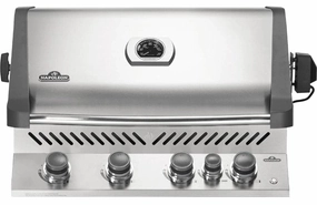 Napoleon Prestige 500 RB Built-In Gas Grill with Infrared Rear Burner BIP500RB professional outdoor BBQ grill set