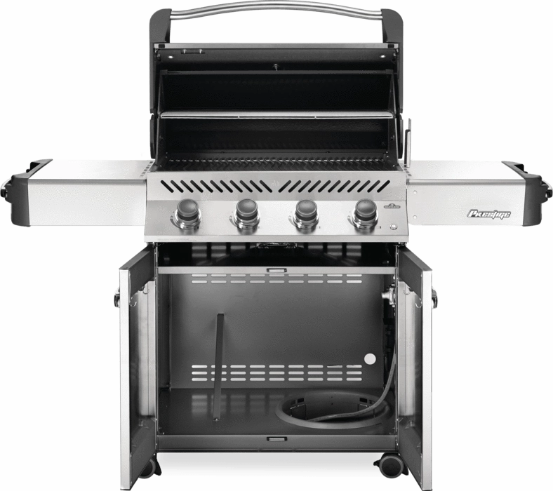 Napoleon Prestige 500 RSIB Black Natural Gas Grill w/ Infrared Side & Rear Burners P500RSIBNK-3