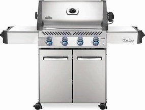 Napoleon Prestige 500 Stainless Steel Natural Gas Grill P500NSS-3 professional outdoor BBQ grill set