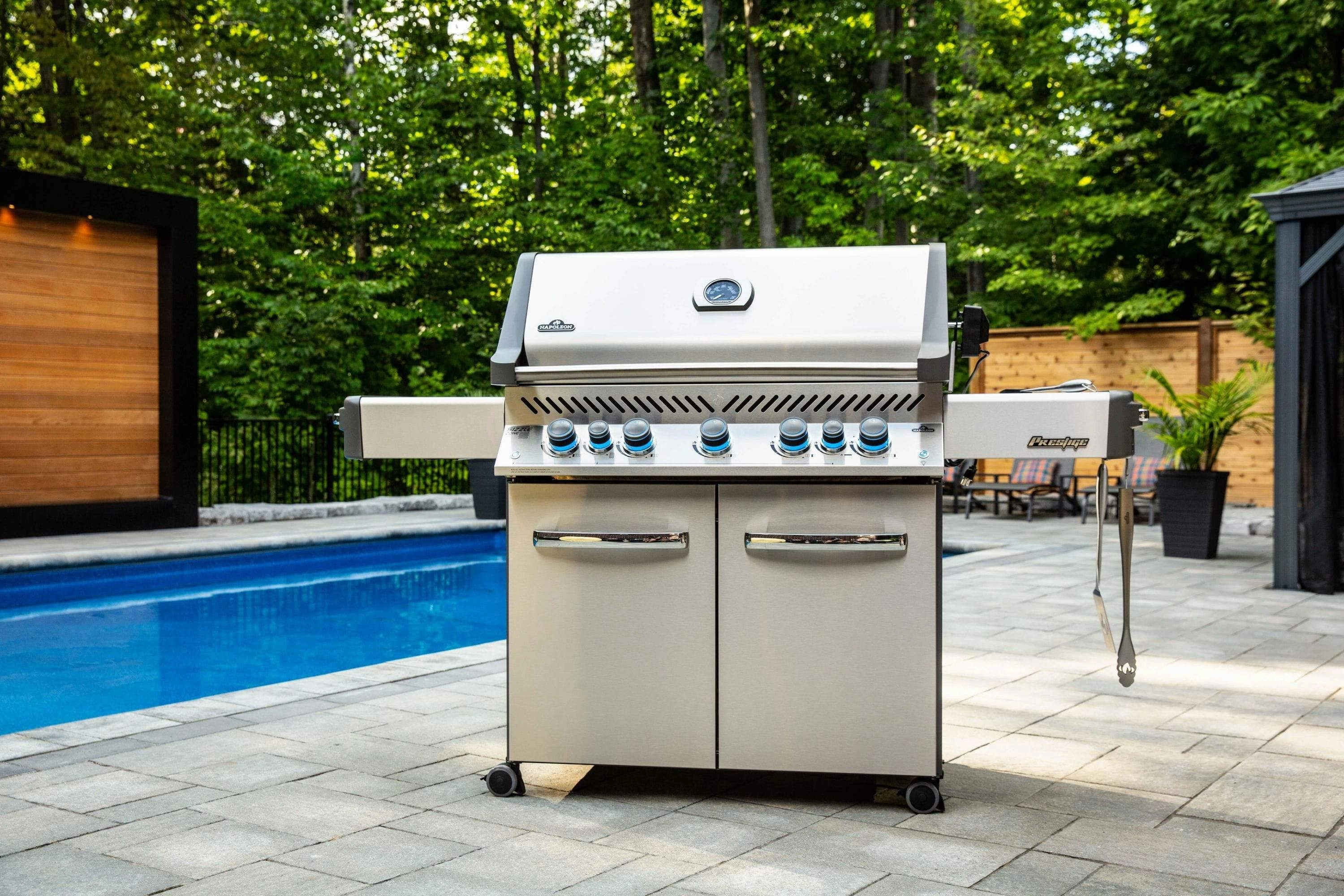 Napoleon Prestige PRO 665 RSIB Natural Gas Grill w/ Infrared Rear & Side Burners PRO665RSIBNSS-3