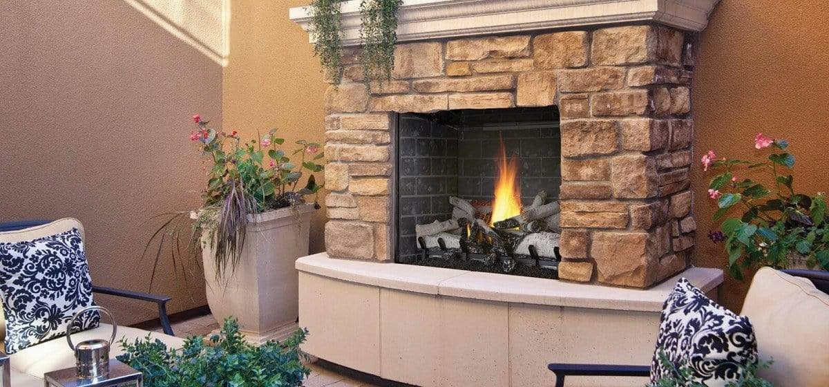 Napoleon Riverside 36 Clean Face Outdoor Fireplace GSS36