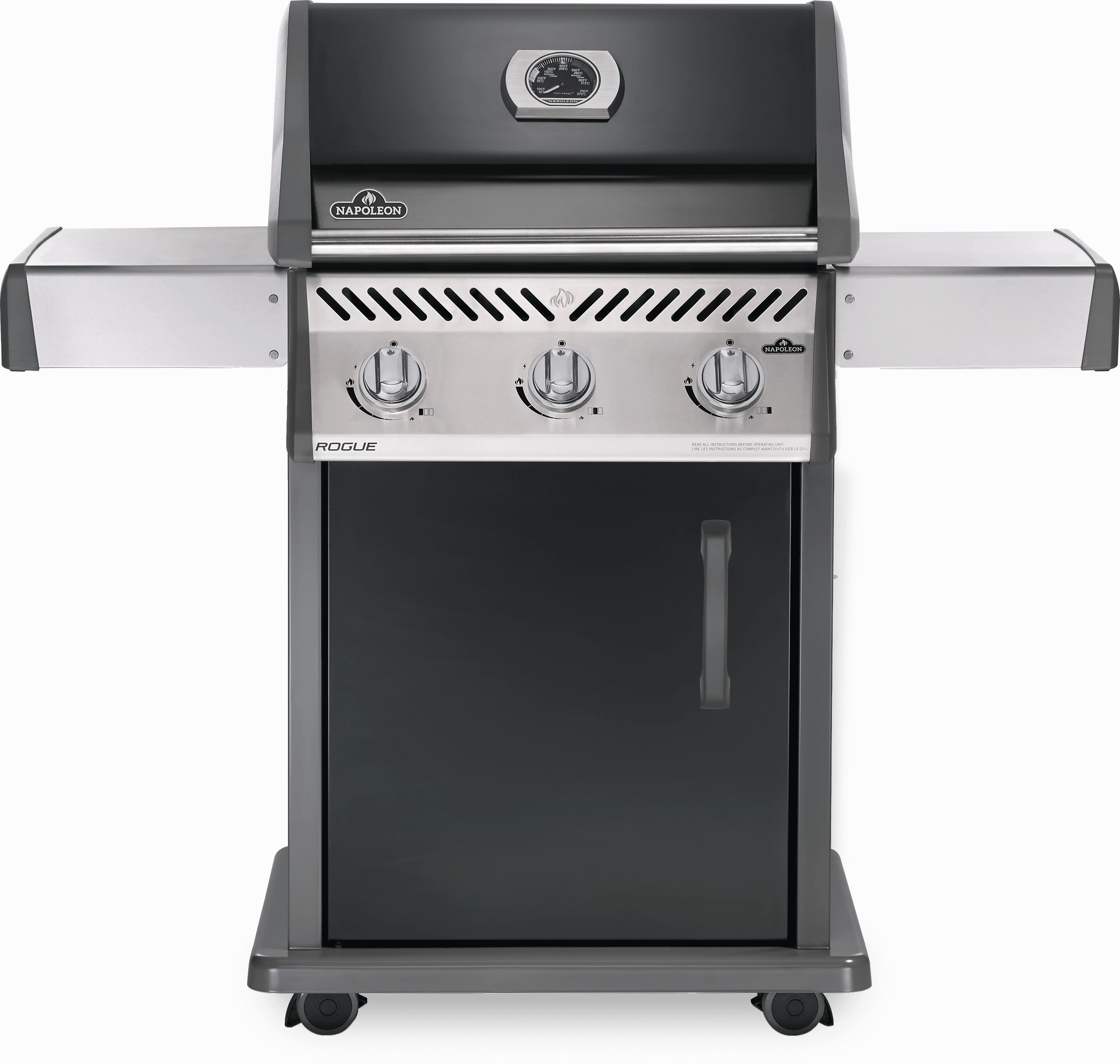 Napoleon Rogue 425 Black Propane Gas Grill Barbecue - R425PK