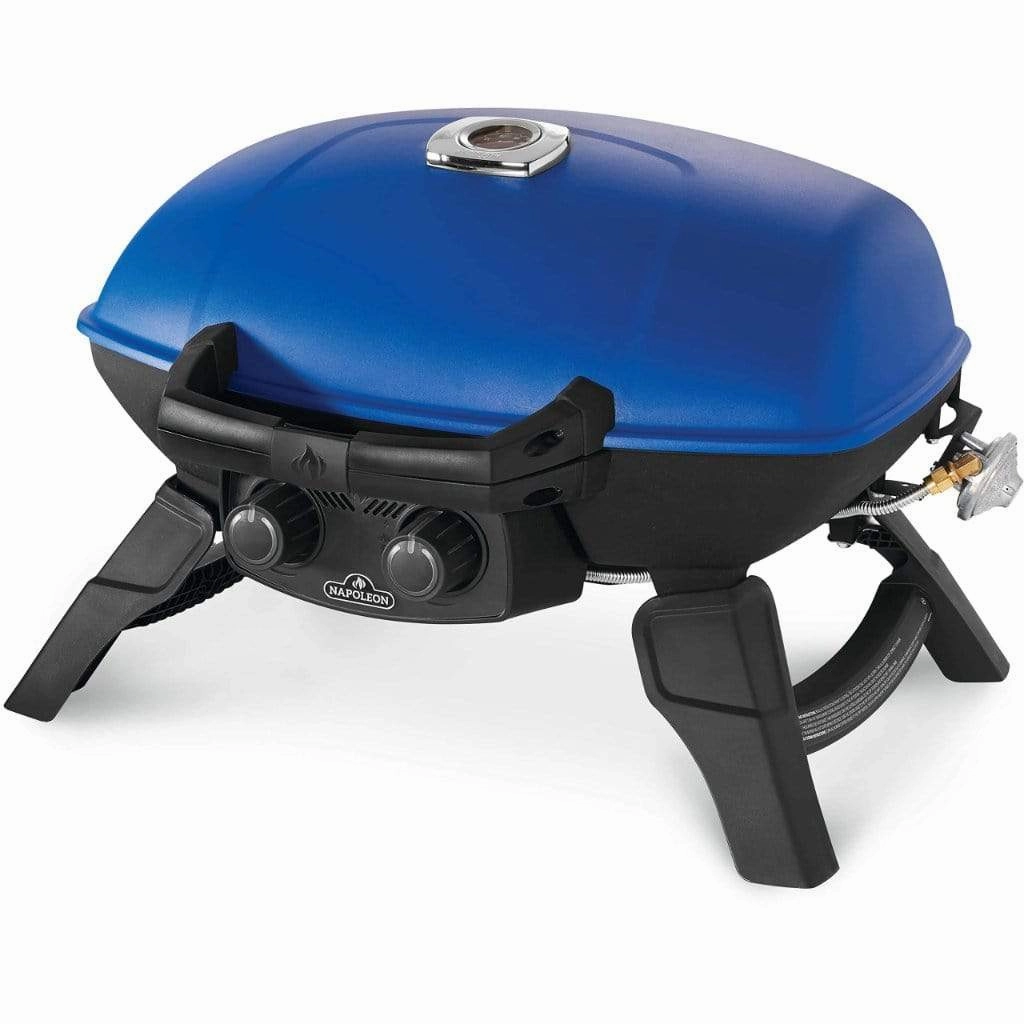 Napoleon TravelQ 285 with Griddle Portable Liquid Propane Gas Grill TQ285-BL-1
