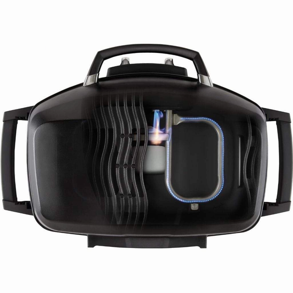Napoleon TravelQ Pro with Scissor Cart Liquid Propane Portable Gas Grill PRO285X-BK