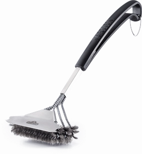 Napoleon Triple-Row Grill Brush with Stainless Steel Bristles 62057Stainless steel BBQ tool set