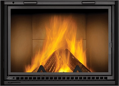 Napoleons High Country 5000 Wood Burning Fireplace NZ5000stone-look outdoor patio fireplace