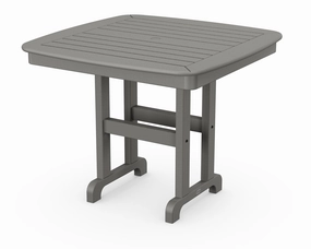 Nautical 37" Dining Tableoutdoor table for balcony or garden