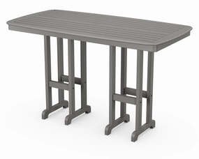 Nautical 37" x 72" Bar Tableoutdoor table for balcony or garden