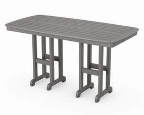 Nautical 37" x 72" Counter Tableoutdoor table for balcony or garden